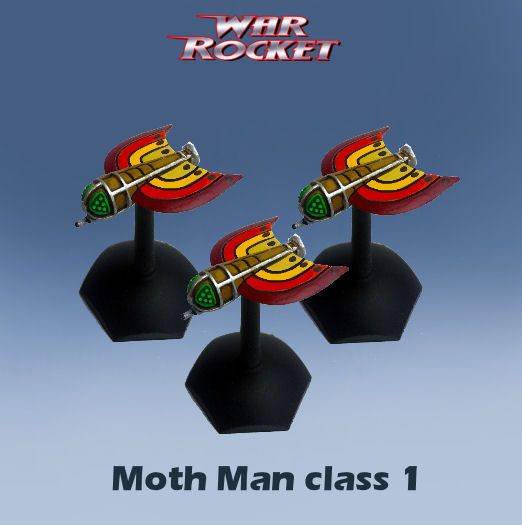 Moth Man Class 1 (pack of 3)